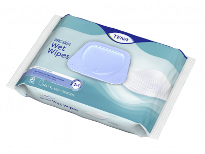 Купить tena (тена) полотенца влажные proskin wet wipe 3в1, 48 шт в Павлове