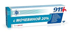 Купить 911 с мочевиной 20% крем д/ног 100мл в Павлове