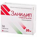 Купить занидип-рекордати, таблетки, покрытые пленочной оболочкой 20мг, 56 шт в Павлове