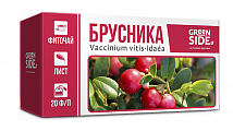 Купить фиточай брусники листья грин сайд, фильтр-пакеты 1,5г, 20 шт бад в Павлове