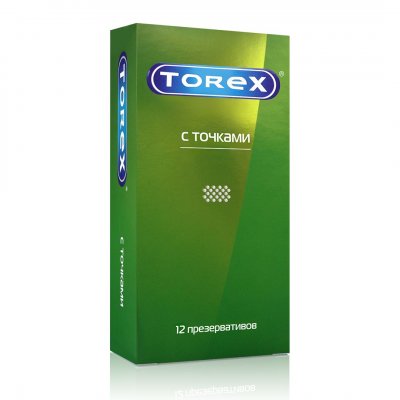 Купить презервативы торекс с точками, №12 (кит ооо, россия) в Павлове
