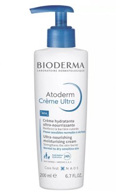 Купить bioderma atoderm (биодерма) крем для лица и тела ультра с помпой, 200мл в Павлове