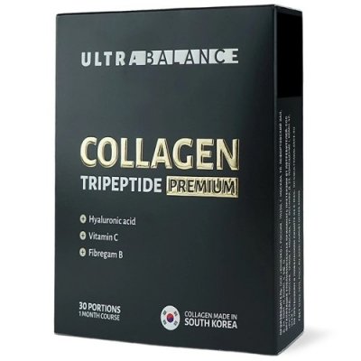 Купить ultrabalance (ультрабаланс) коллаген трипептид премиум, саше 30 шт бад в Павлове