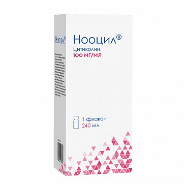 Нооцил, раствор для приема внутрь 100мг/мл, флакон 240мл