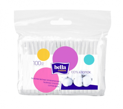 Купить bella cotton (белла) ватные палочки 100 шт в Павлове
