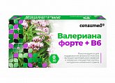 Купить валериана экстракт+в6 форте консумед (consumed), таблетки 600мг, 30шт бад в Павлове