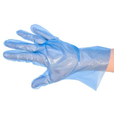 Купить перчатки албенс хозяйственно-бытовые для косметических процедур голубые универсальные одноразовые, 100 шт в Павлове