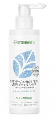 Купить synergetic (синергетик) гель для умывания натуральный увлажняющий, 200 мл в Павлове