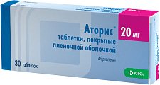 Купить аторис, таблетки, покрытые пленочной оболочкой 20мг, 30 шт в Павлове