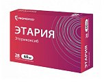 Купить этария, таблетки, покрытые пленочной оболочкой 60мг, 28 шт в Павлове