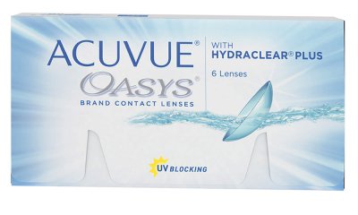 Купить контактные линзы acuvue (акувью) oasys with hydraclear plus, 6 шт, -3,25 (8,4) в Павлове