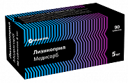 Купить лизиноприл медисорб, таблетки 5 мг, 90 шт в Павлове