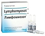 Купить лимфомиозот, раствор для внутримышечного введения гомеопатический 1,1мл, 5шт в Павлове
