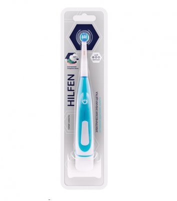 Купить хилфен (hilfen) электрическая зубная щетка мягкая голубая артикул r2021 в Павлове