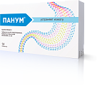 Купить панум, таблетки кишечнорастворимые, покрытые пленочной оболочкой 20мг, 14 шт в Павлове