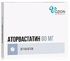 Купить аторвастатин, таблетки, покрытые пленочной оболочкой 80мг, 30 шт в Павлове