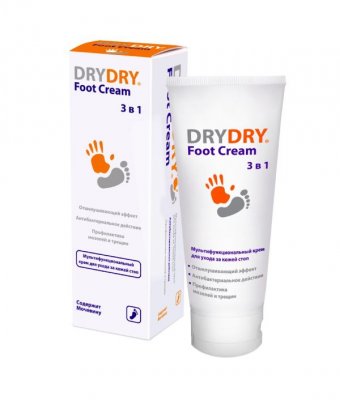 Купить драйдрай (dry dry) фут крем для ног многофункциональный 100 мл в Павлове
