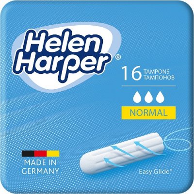 Купить helen harper (хелен харпер) нормал тампоны без аппликатора 16 шт в Павлове