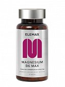 Купить elemax magnesium b6 max (элемакс магнезиум в6 макс) таблетки, 60 шт бад в Павлове