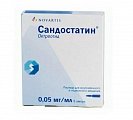 Купить сандостатин, раствор для внутривенного и подкожного введения 0,1мг/мл, ампула 1мл, 5 шт в Павлове