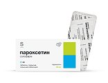 Купить пароксетин солофарм, таблетки покрытые пленочной оболочкой 20 мг, 30 шт в Павлове