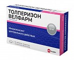 Купить толперизон велфарм, таблетки покрытые пленочной оболочкой 50 мг, 30 шт в Павлове