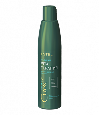 Купить estel (эстель) бальзам для поврежденных волос vita-терапия curex therapy, 250мл в Павлове