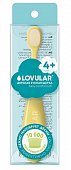 Купить lovular (ловулар) зубная щетка детская с 4-х месяцев, желтая в Павлове