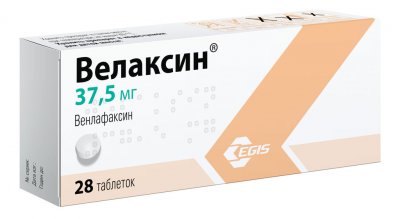 Купить велаксин, таблетки 37,5мг, 28 шт в Павлове
