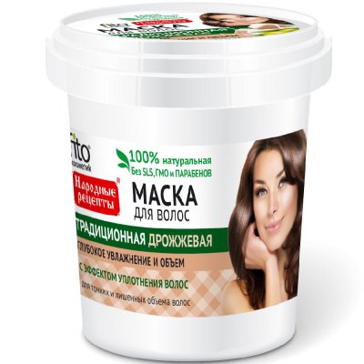 Купить фитокосметик народные рецепты маска для волос традиционная дрожжевая 155мл в Павлове