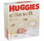 Купить huggies (хаггис) подгузники elitesoft до 5кг 84 шт в Павлове