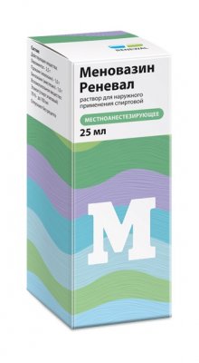 Купить меновазин-реневал, раствор для наружного применения, 25мл в Павлове