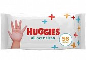 Купить huggies (хаггис) салфетки влажные для детей all over clean 56 шт в Павлове