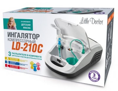 Купить ингалятор компрессорный little doctor (литл доктор) ld-210c в Павлове