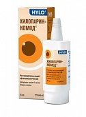 Купить хилопарин-комод, раствор увлажняющий офтальмологический, флакон 10мл в Павлове