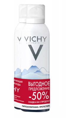 Купить vichy (виши) набор термальная вода 150мл 2 шт (-50% на 2-й) в Павлове