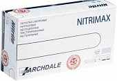 Купить перчатки archdale nitrimax смотровые нитриловые нестерильные неопудренные текстурные размер хs, 100 шт белые в Павлове