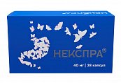 Купить некспра, капсулы кишечнорастворимые 40 мг, 28 шт  в Павлове
