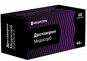 Купить дротаверин медисорб, таблетки 40мг 60 шт. в Павлове