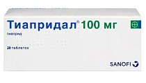 Купить тиапридал, таблетки 100мг, 20 шт в Павлове