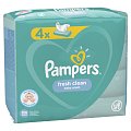 Купить pampers baby fresh clean (памперс) салфетки влажные, 52шт (в комплекте 4 упаковки) в Павлове