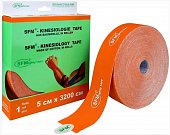 Купить лента (тейп) кинезиологическая sfm-plaster на хлопковой основе 5см х 3,2м оранжевый в Павлове