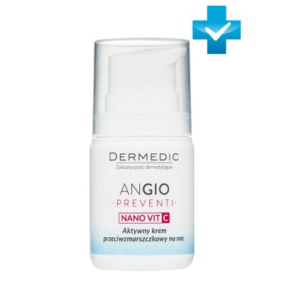 Купить dermedic angio (дермедик) активный ночной крем против морщин 55 г в Павлове
