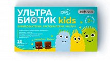 Купить ультрабиотик кидс bioforte (биофорте), таблетки жевательные со вкусом шоколада, 20 шт бад в Павлове