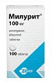 Купить милурит, таблетки 100 мг, 100 шт в Павлове