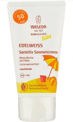 Купить weleda (веледа) крем солнцезащитный для младенцев и детей 50 мл spf50 в Павлове