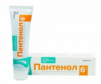 Купить пантенол 6% крем защитный для лица и тела с хлоргексидином консумед (consumed), туба 50мл в Павлове