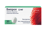 Купить бипрол, таблетки, покрытые пленочной оболочкой 5мг, 50 шт в Павлове