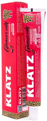 Купить klatz (клатц) зубная паста для женщин земляничное смузи без фтора, 75мл в Павлове