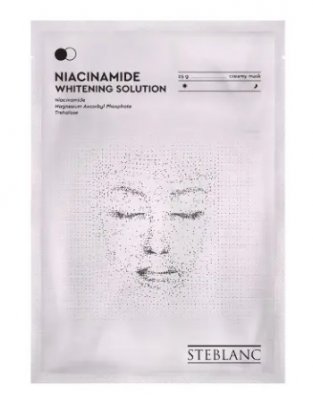 Купить steblanc (стебланк) крем-маска для лица тканевая омолаживающая ниацинамид, 1 шт в Павлове